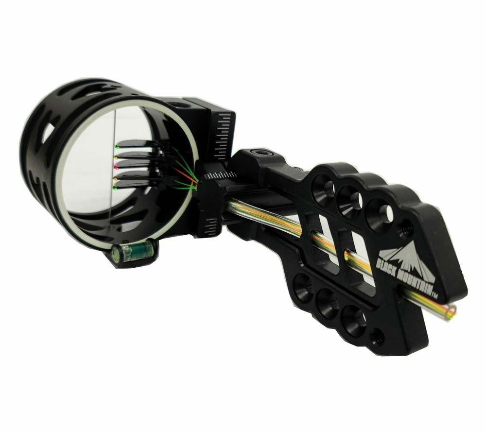 NEW Black Mountain Ambidextrous Sierra 5-Pin Bow Sight Mathews PSE Hoyt Bear G5