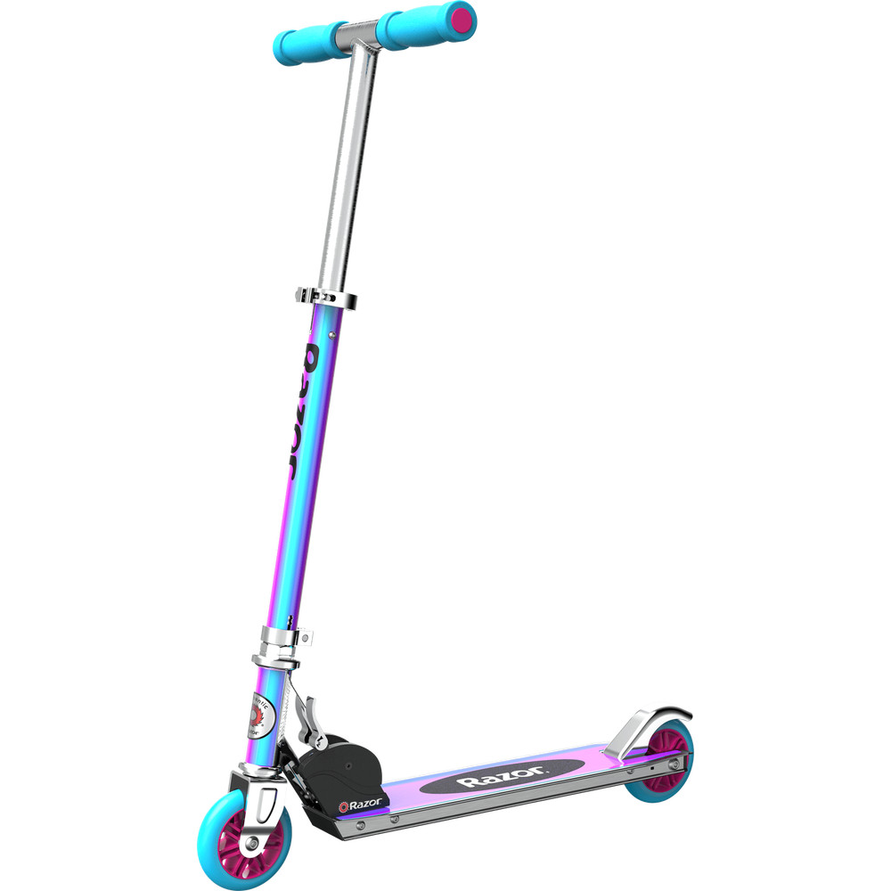 Razor A Kick Scooter – Special Edition Holographic, Aluminum, Foldable