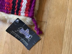 Classic Sensorflex Horse Saddle Pad Wool Top 32X34 Purple Red Black￼