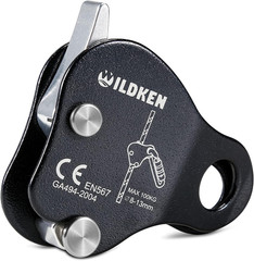 WILDKEN Climbing Ascender Fall Protection Belay Device Climbing Rope Grab for Ro