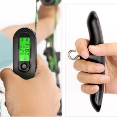 0-110lbs Archery Bow Scale Draw Weight Compound Recurve Bow Peak Hold Weightnn3u