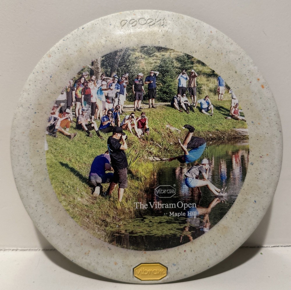 Vibram Disc Golf Ascent 171-172g Medium 2016 Vibram Open New White! OOP