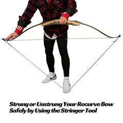 Deerseeker Archery Takedown Recurve Limbs Bow Limb Replacements with 2pack Ha…