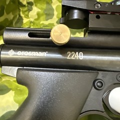 Custom Crosman 2240XL Carbine, C02, .22. Many Enhancing Extras. See Description