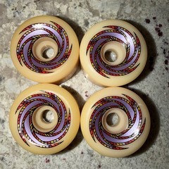 Vintage Santa Cruz OJII TEAM RIDER Skateboard Wheels 95 61 TEAMRIDER NOS