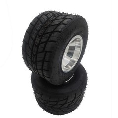 10×4.50-5 or 11×7.10-5 Tire 3 Bolt Wheel Rim for Racing Go Kart Trike Drift Quad