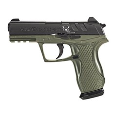 Gamo Bone Collector CO2 .177 Caliber/BB Dual Ammo Air Pistol, Black/OD Green