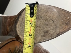 Women’s Lucchese Classics Handmade Leather Western Cowboy Boots US 7.5 B