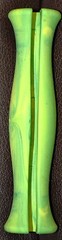 ARROW PULLER/LUMENOK EXTINGUISHER by BURT COYOTE–Green-Yellow Marble