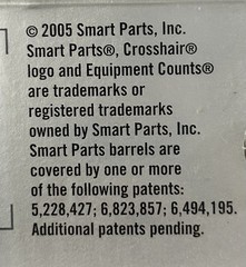Smart Parts Freak Back Paint Ball Barrel All American Fits Impulse & Ion