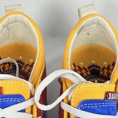 Lakai Riley 2 Blue/Red/Yellow Hawk Suede Skateboarding Sneakers Men’s 9.5 – READ