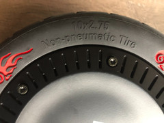 GLDYTIMES Off Road Motor Tire for Segway Ninebot S MAX: FOR PARTS / REPAIR