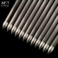 AF 93.5cm Super Long Carbon Arrows 400 Spine 12x White Feather 7.5mm 27g Hunting
