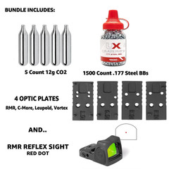 Umarex Glock 19 MOS .177 Cal Air Pistol Blowback + RMR, BBs & CO2 (2255230) Gen5