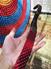 30-60Lbs Handmade Traditional Snakeskin Pattern Mongolia Longbow Ancient Longbow