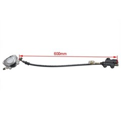 44in Rear Live Axle Kit Brake Steering Tie Rod 10″ Wheels fit Golf Cart Go Kart