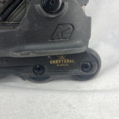 K2 Unnatural Aggressive Inline Skates Size 8 UK 7 EU 40.5 Black, Rollerblades