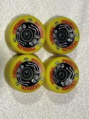 NOS Powell Peralta Vintage 80s G-Bones Skateboard Wheels OG Yellow Hawk Guerrero