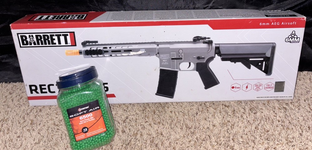 6mmProShop Barrett Licensed REC7 Airsoft AEG Rifle