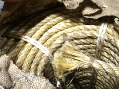 US Army Vietnam War Era 3-Strand Manila Rope (1/2″ x 1200ft) dated 1966