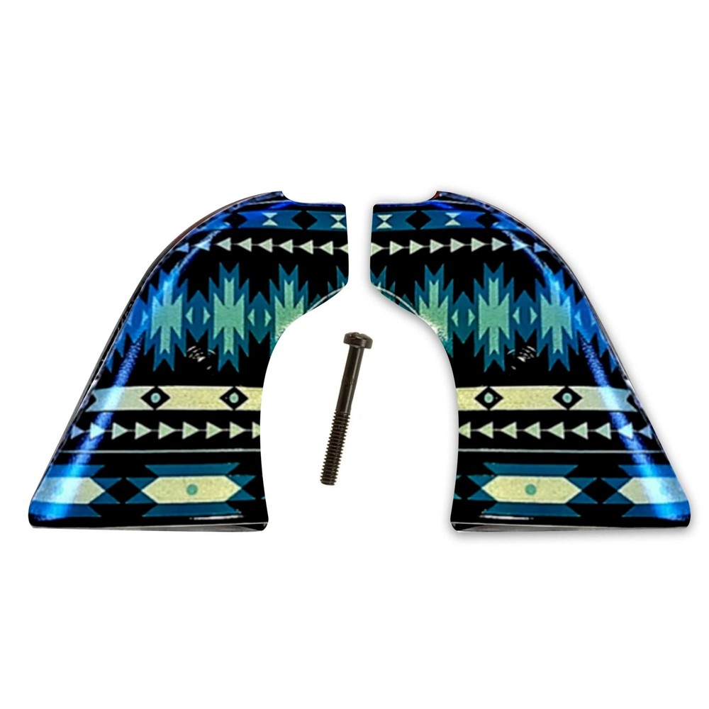Heritage Rough Rider 22 Grips Traditional Southwestern UV Printed HD ABS