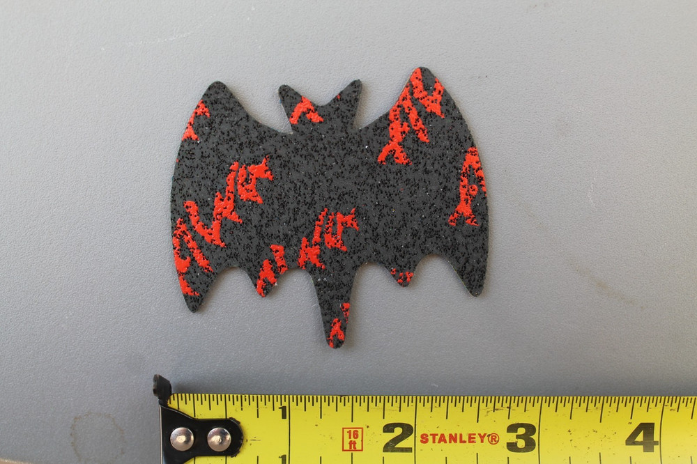 ALVA Skateboards Red Black Gothic Bat Dogtown Z2 Skateboarding Rip Grip STICKER