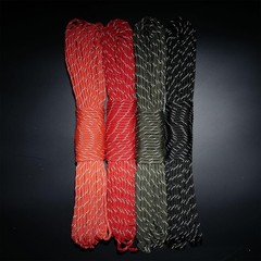 Dyneema Tent Guy Guide Reflective Green Rope – 200kg Breaking 2mm,