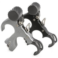 Archery Compound Bow Release Aid UV Button 3/4Finger Thumb Trigger RHLH Shooting