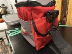 Innova Standard Bag Disc Golf Bag Red Holds 10-12 Discs Water Resistant Pockets