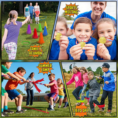 Field Day Games Outdoor Activities, Carnival Lawn Yard Picnic Family Reunion Gam