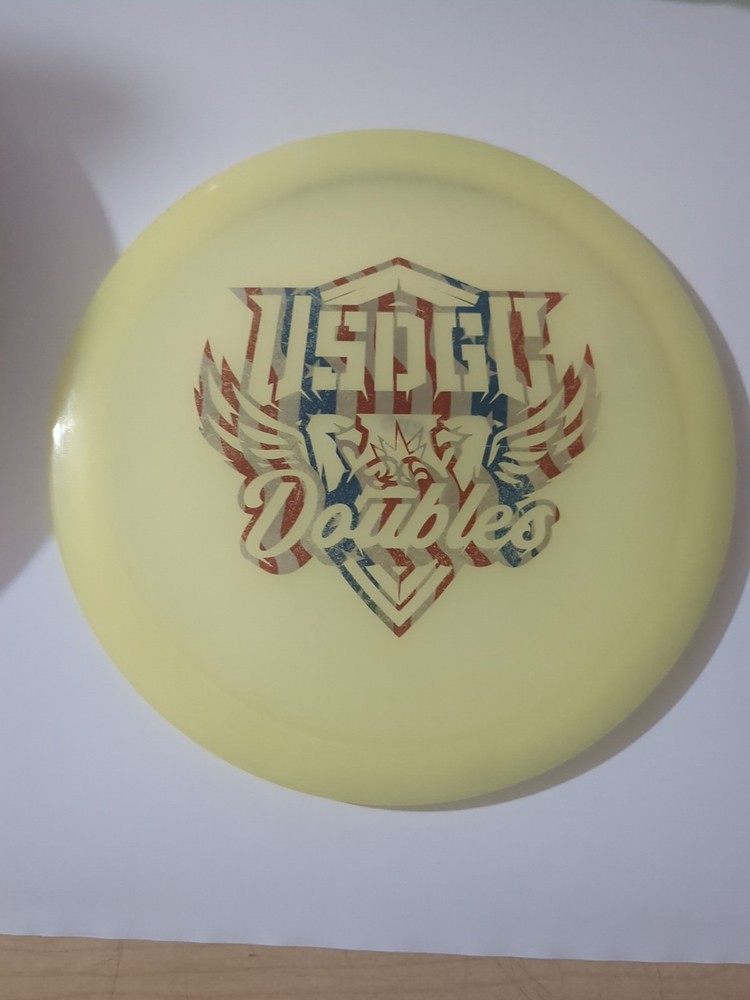 USDGC DOUBLES Players Pack Disc Uber Rare CHAMPION GLOW FIREBIRD FAF 176g