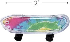 Mini Tie-Dyed Skateboards – 36 Pieces