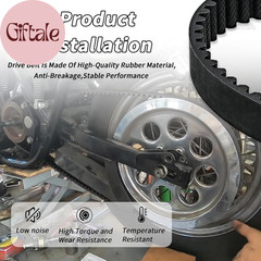 40023-86 Drive Belt,132T 1.5 Inch Width Replacement for Harley-Davidson Softail