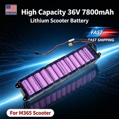 High Capacity 36V 7800mAh Lithium Scooter Battery For M365 Scooter USA