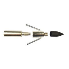 3/6/12Pcs Bowfishing Arrows Fiberglass Solid Arrows with Fish Hunting Broadhead