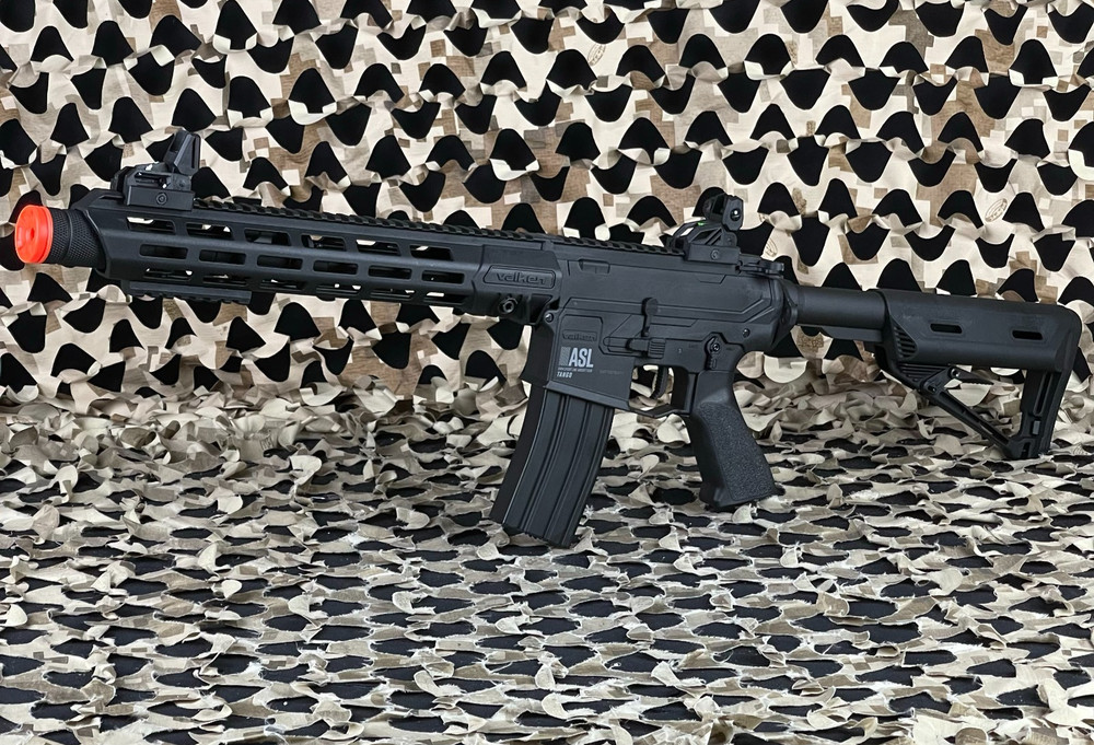 NEW Valken ASL Hi Velocity Series Tango AEG Airsoft Gun – Black/Black