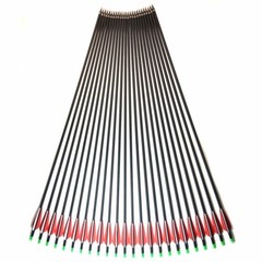 30″ Archery Carbon Arrows Spine 500 OD 7.8 mm For 40-60 lbs Compound/Recurve Bow