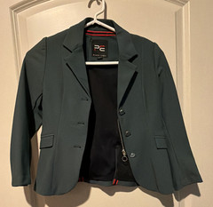 PE Black Label Women’s English Show Coat Jacket, Green, UK 7-8