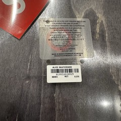 Supreme Alice Skateboard Deck SS26 (Brand New Sealed)