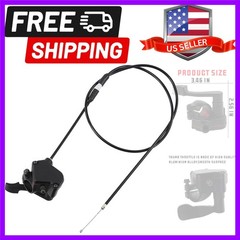 Thumb Throttle Cable, 7/8» 22mm Accelerator Control Handle Assembly, Aluminu…
