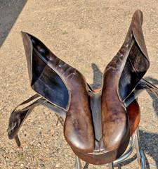 Kieffer dressage saddle 17.5″ Sattelmacher Munchen Brown