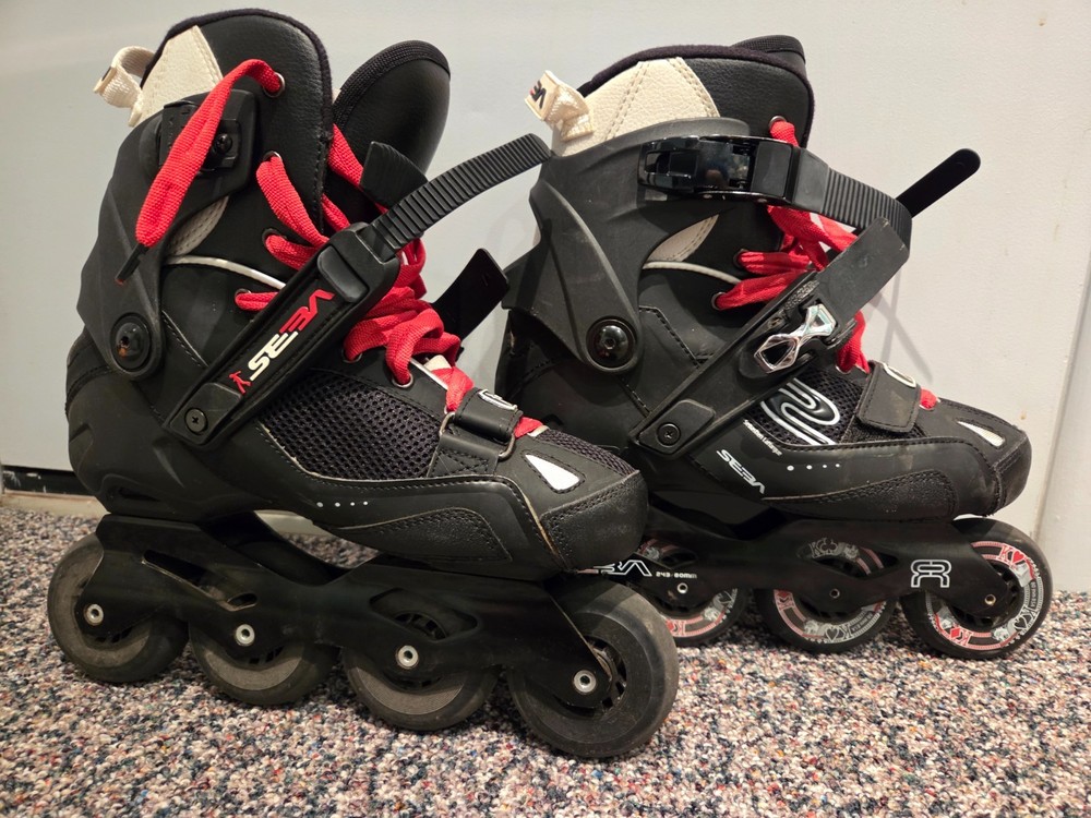 SEBA SX 2 (non-carbon) complete Skate US7 wizard rollerblade