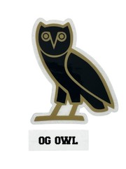 OVO 10 Pack «OG Owl» Premium Weather Resistant Vinyl Decal Stickers