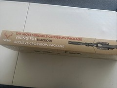 Viking FX1 and FX1-45 Recurve Crossbow Blackout Edition