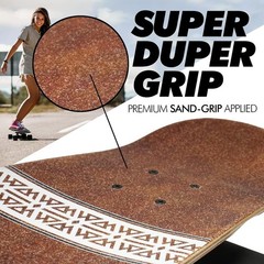 Magneto Mini Cruiser Skateboard Maple Wood 27.5″ x 7.5″, Tribal