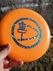 Discraft CT Challenger Paul Uliberri Tour Series Orange w/Blue Foil 173.7g