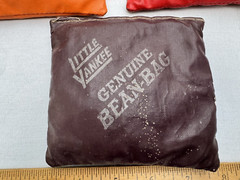 1950’s Lot 5 Little Yankee Genuine Bean Bag Game Pieces Only Varies Colors