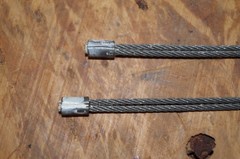 Oneida Archery Eagle Bow Power Cables WHITE Coded Pair of 2 New