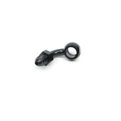 90 Degree Brake Line Fitting AN3 Male Banjo for Harley Dyna Softail Touring XL