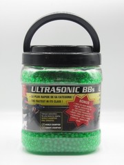 ULTRASONIC BB’S 6 MM SOFTAIR CALIBER .12G 10,000 ROUNDS GREEN NEW OPEN BOX